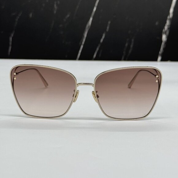 NEW DIOR MISSDIOR B2U C0F2 WOMEN BUTTERFLY BROWN DIOR SUNGLASSES  DIOR MISS DIOR - Picture 4 of 9